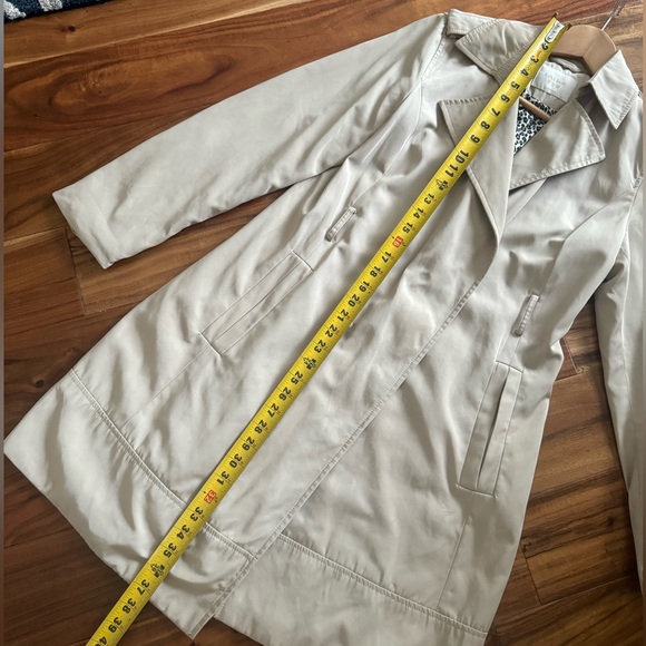 Zara khaki trench coat - Picture 2 of 7